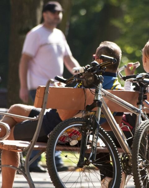 Aktívne peši a na bicykli